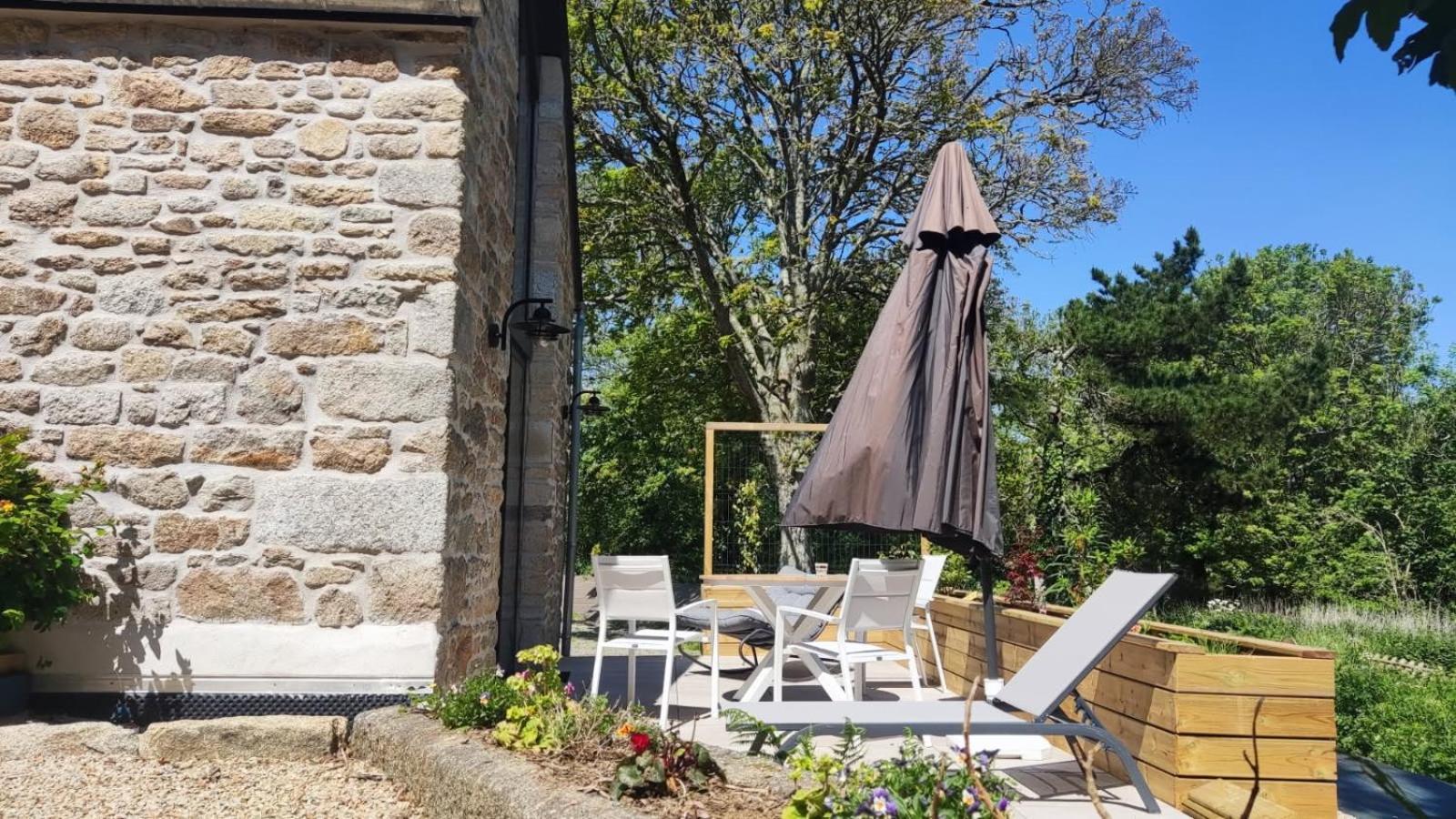 Le Petit Moulin De Kerloroc Villa Ploudalmezeau Exterior photo